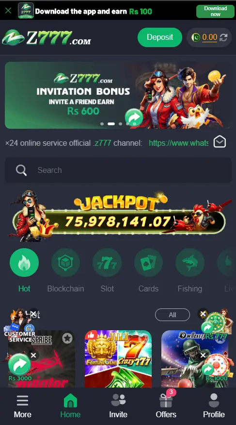 z777 game download for android in pakistan